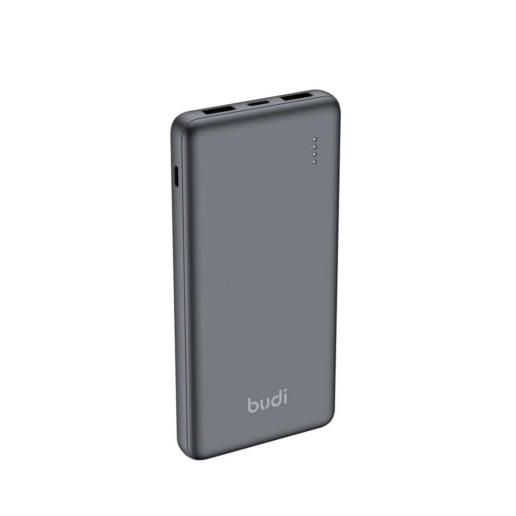 Budi Power Bank, 12W, 10000 mAh, Black (PB818B1)