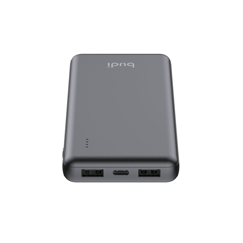 Budi Power Bank, 12W, 10000 mAh, Black (PB818B1)