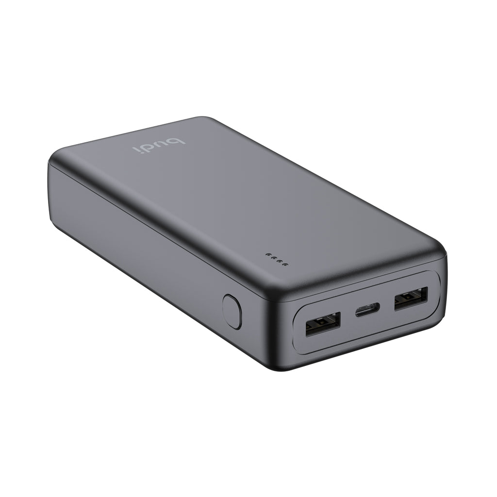 Budi Power Bank, 12W, 20000 mAh, Black (PB818B2)