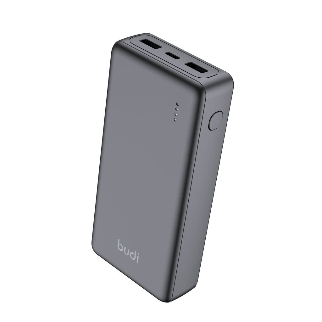 Budi Power Bank, 12W, 20000 mAh, Black (PB818B2)
