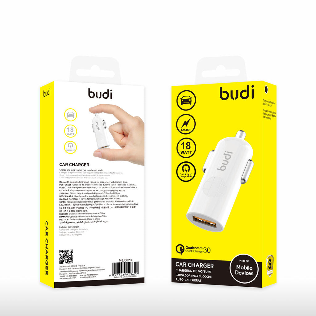 Budi CC062QW — Autolader 18W