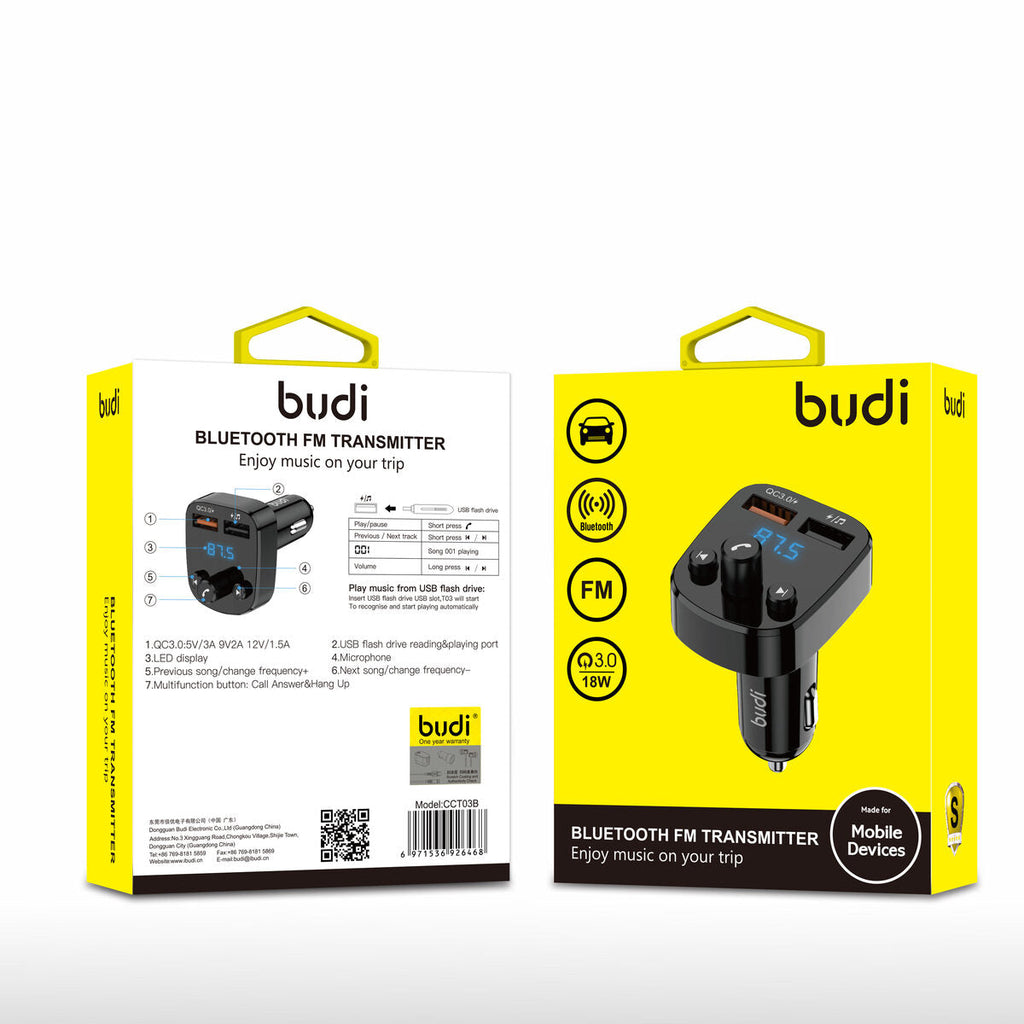 Budi CCT03B — Autolader 18W
