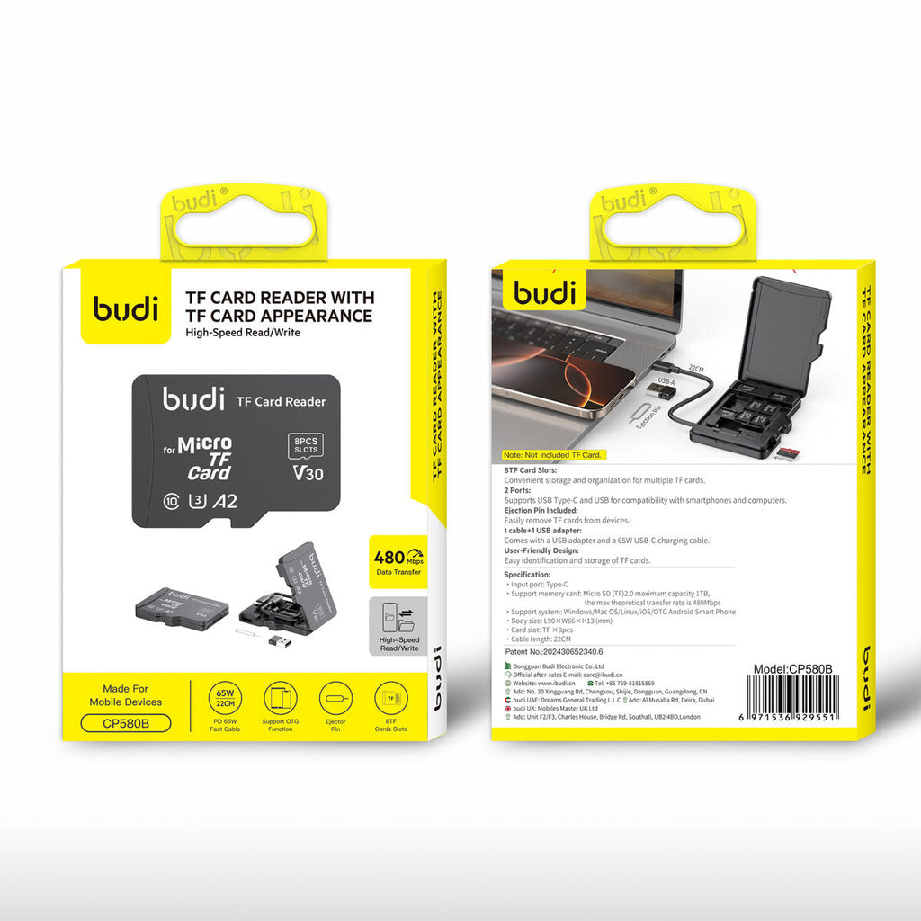Budi DC580B — Multifunctionele accessoire
