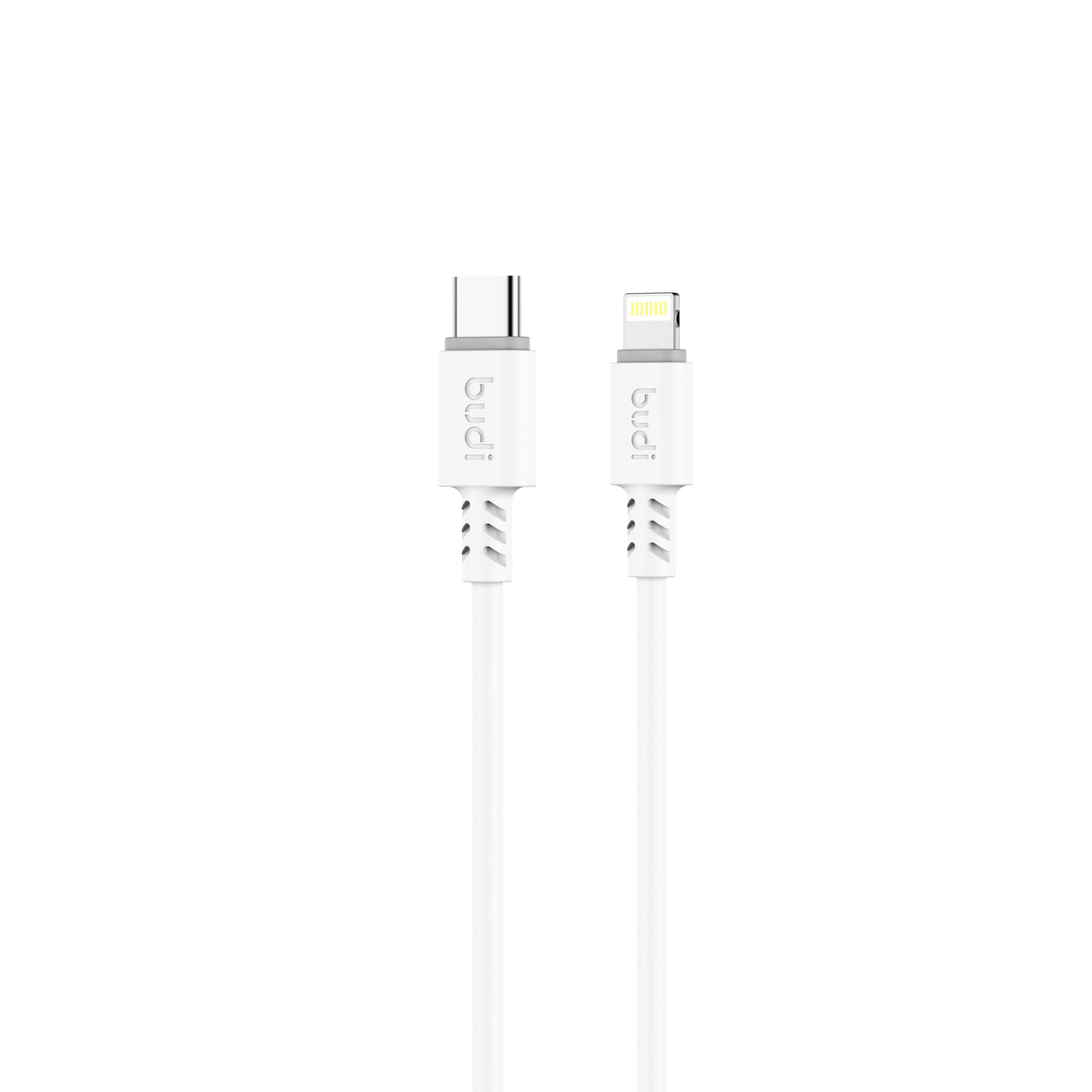Budi USB-C to Lightning Charging Cable, 1m, White (DC011TL10W)