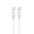 Budi USB-C to USB-C Charging Cable, 1m, White (DC011TT10W)