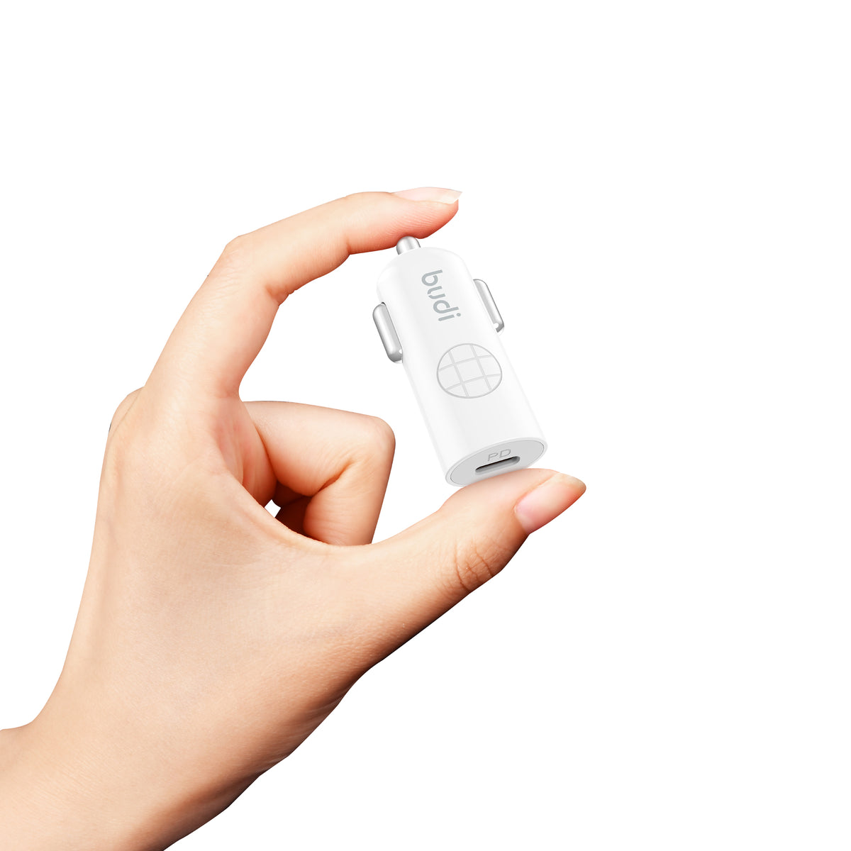 Budi Car Charger, 33W, White (CC062TW)