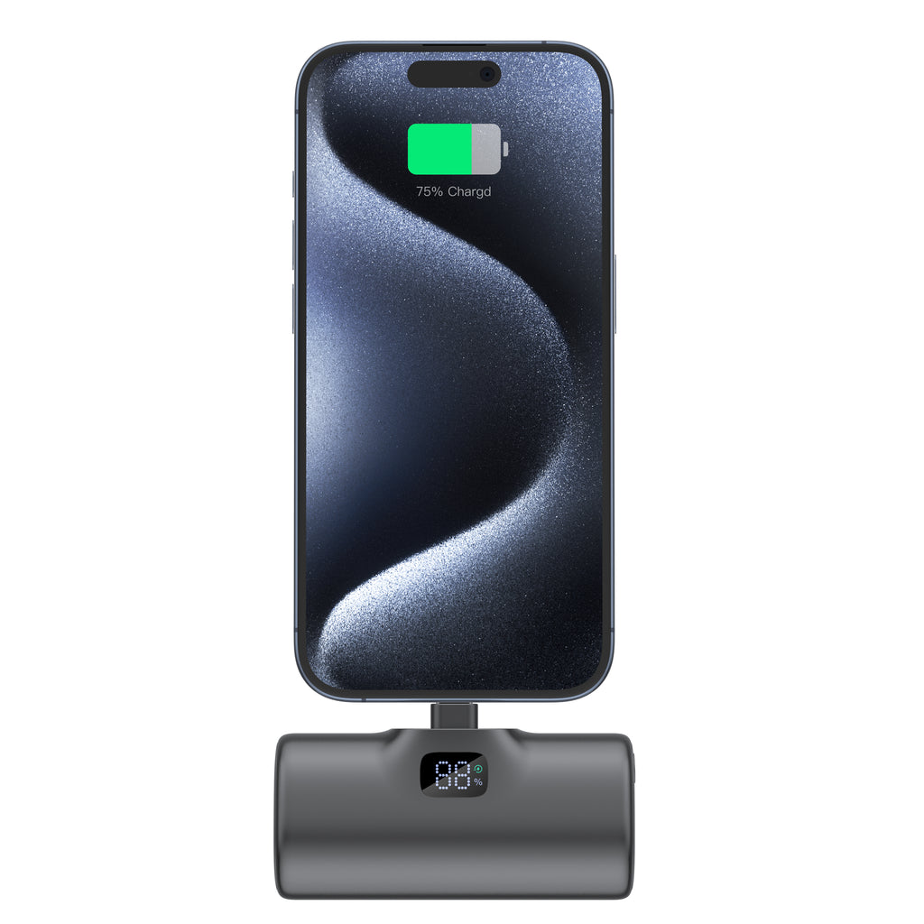 Budi Power Bank, 20W, 5000 mAh, Black (PB082TB)