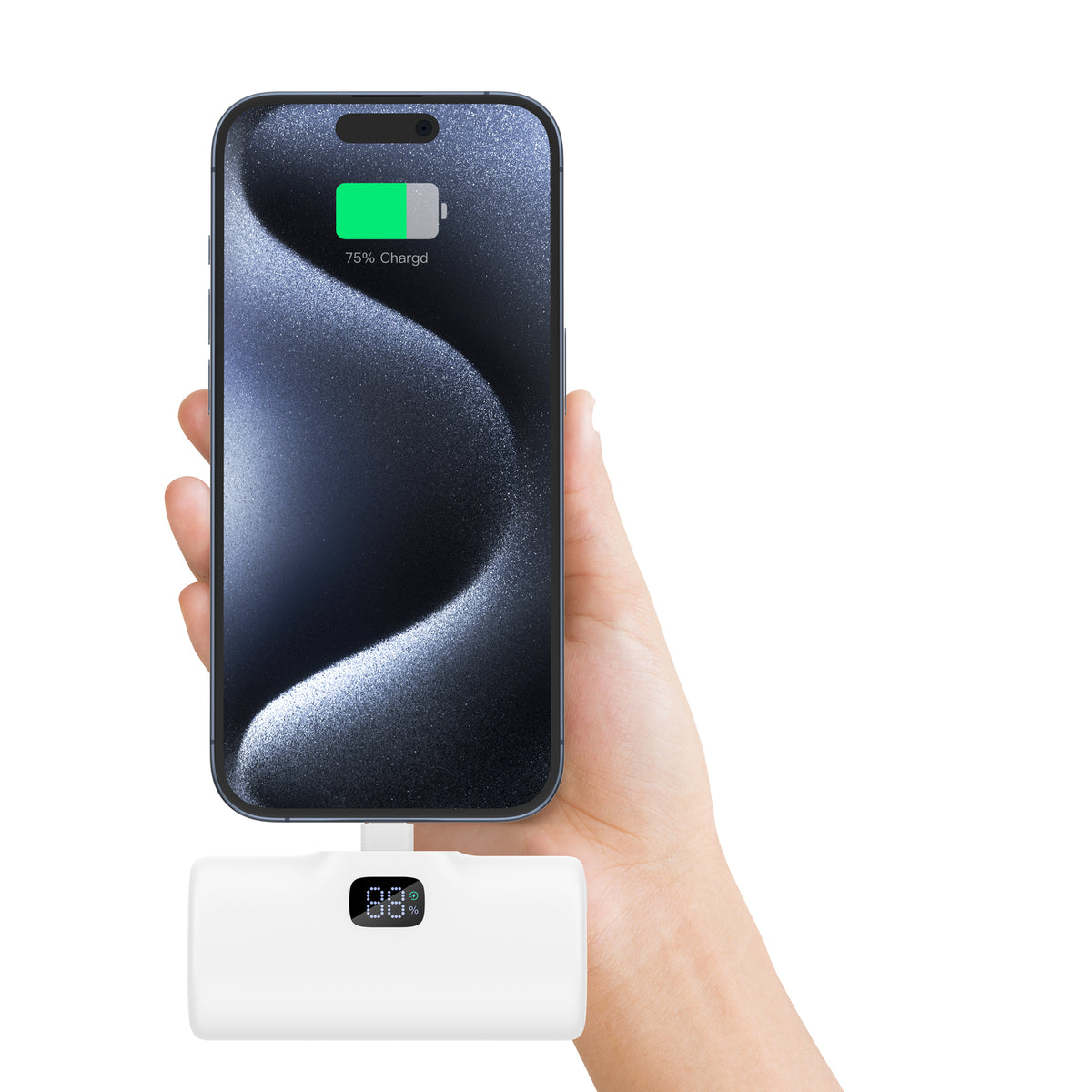 Budi Power Bank, 20W, 5000 mAh, White (PB082TW)