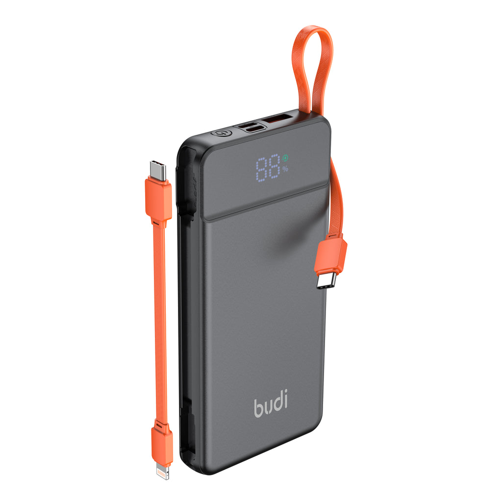 Budi USB-C to USB-C Power Bank, 22.5W, 10000 mAh (PB085B)