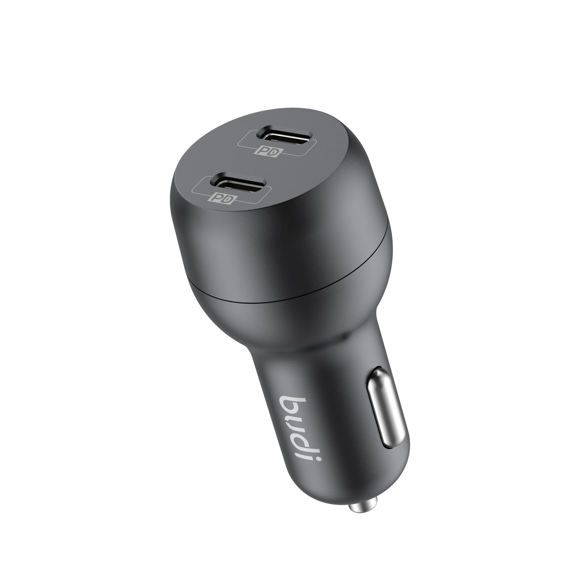 Budi USB-C to Lightning Car Charger, 40W, 1.2m (CC108RTLB)