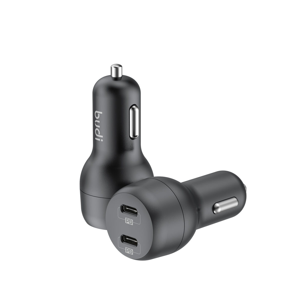 Budi USB-C to Lightning Car Charger, 40W, 1.2m (CC108RTLB)