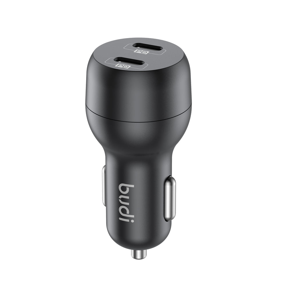 Budi USB-C to Lightning Car Charger, 40W, 1.2m (CC108RTLB)