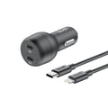Budi USB-C to Lightning Car Charger, 40W, 1.2m (CC108RTLB)