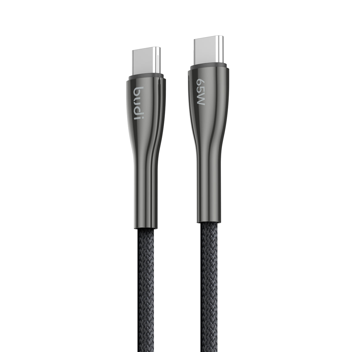 Budi USB-C to USB-C Charging Cable, 65W, 1.2m (DC129TT12B)