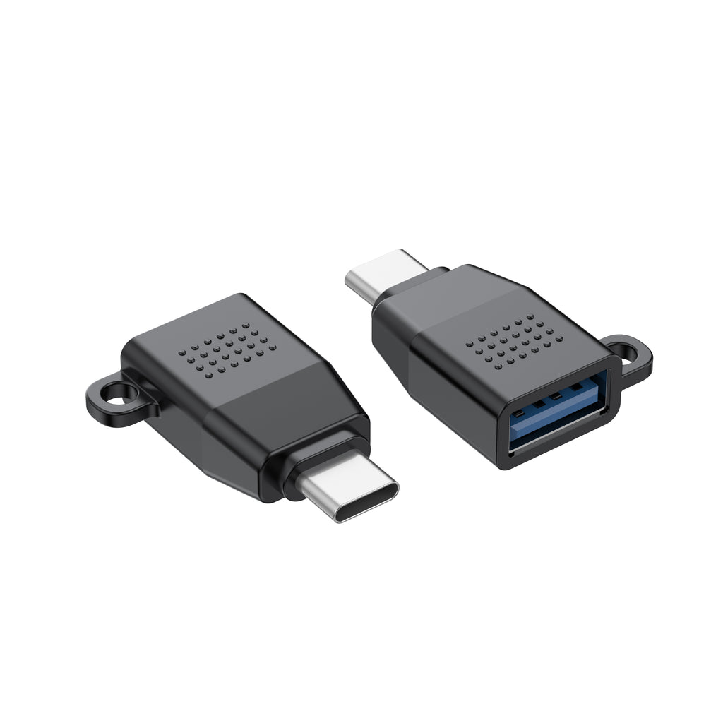 Budi USB-C to USB-A OTG Adapter, Black (DC151B)