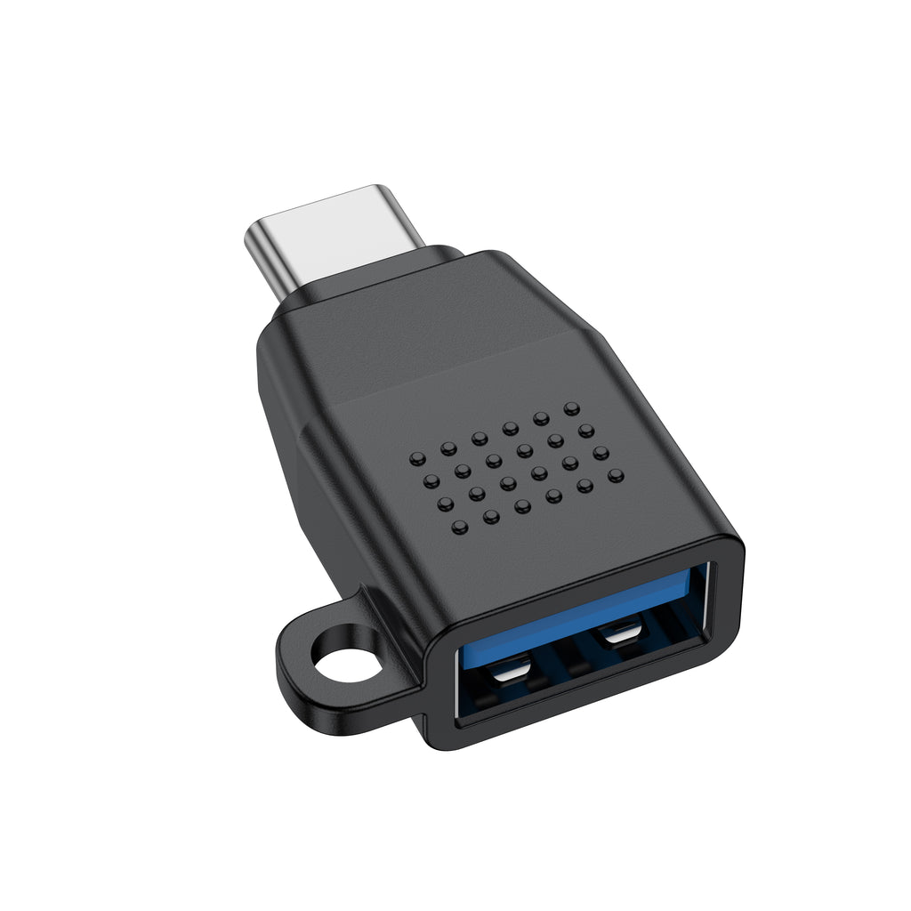Budi USB-C to USB-A OTG Adapter, Black (DC151B)