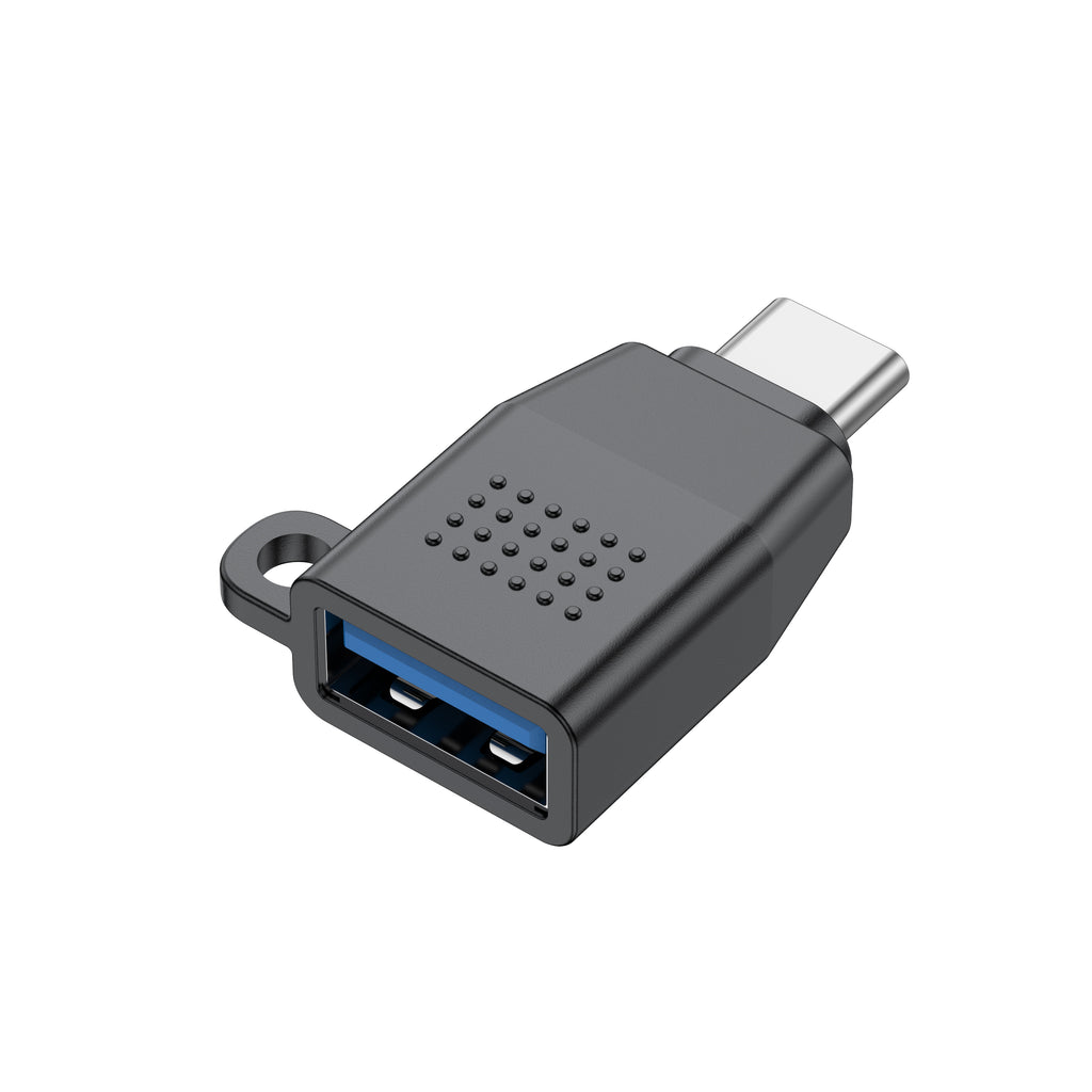 Budi USB-C to USB-A OTG Adapter, Black (DC151B)