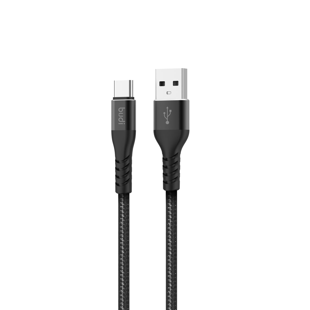 Budi USB-A to USB-C Charging Cable, 2m (DC197T20H)