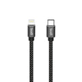Budi USB-C to Lightning Charging Cable, 27W, 1m, Black (DC206TL10B)