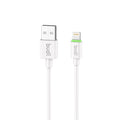 Budi USB-A to Lightning Charging Cable, 1m, White (DC218L10W)