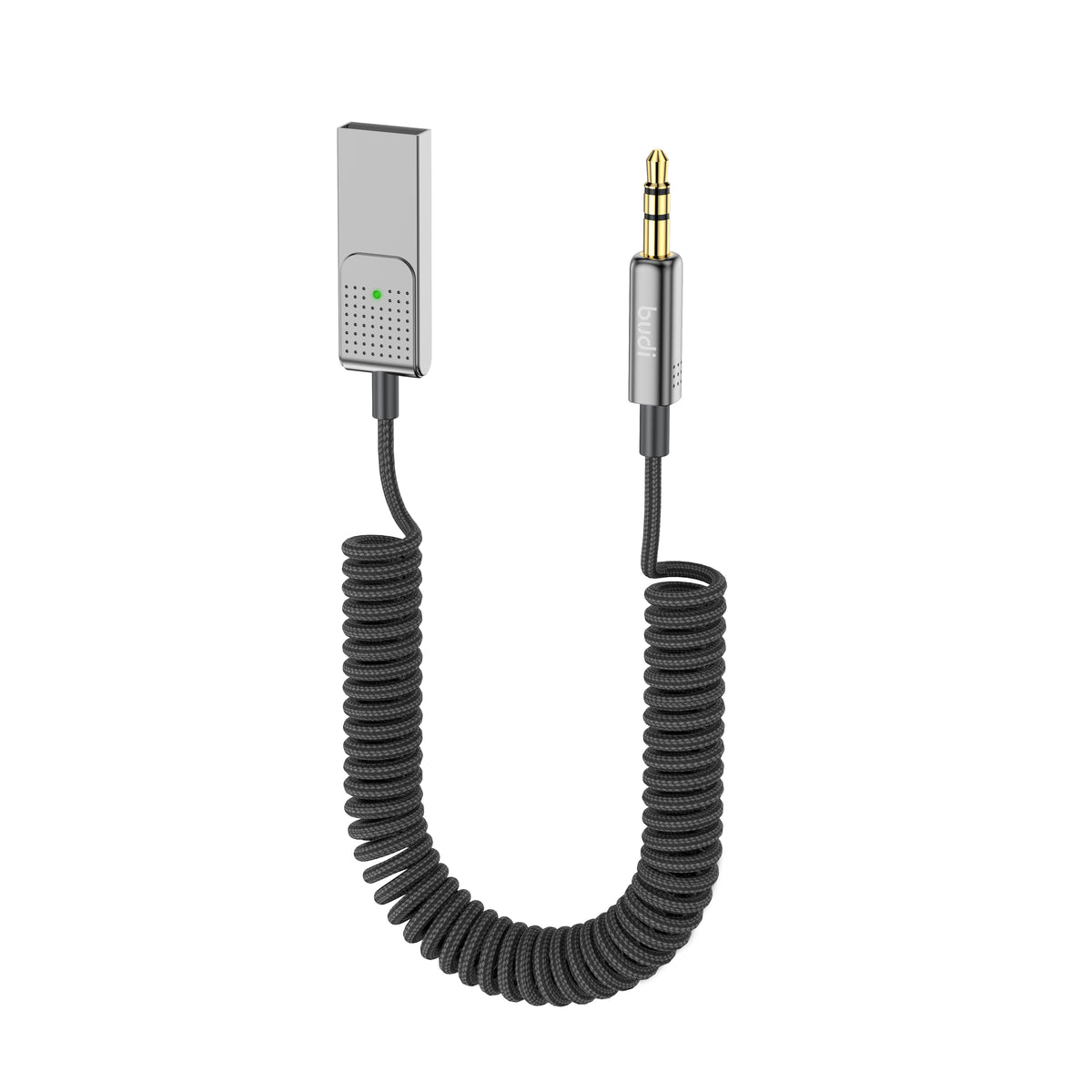 Budi Audio Adapter, Black (DC228UA15B)