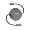 Budi USB-C to Lightning Charging Cable, 27W, 1m, Black (DC257TL10B)