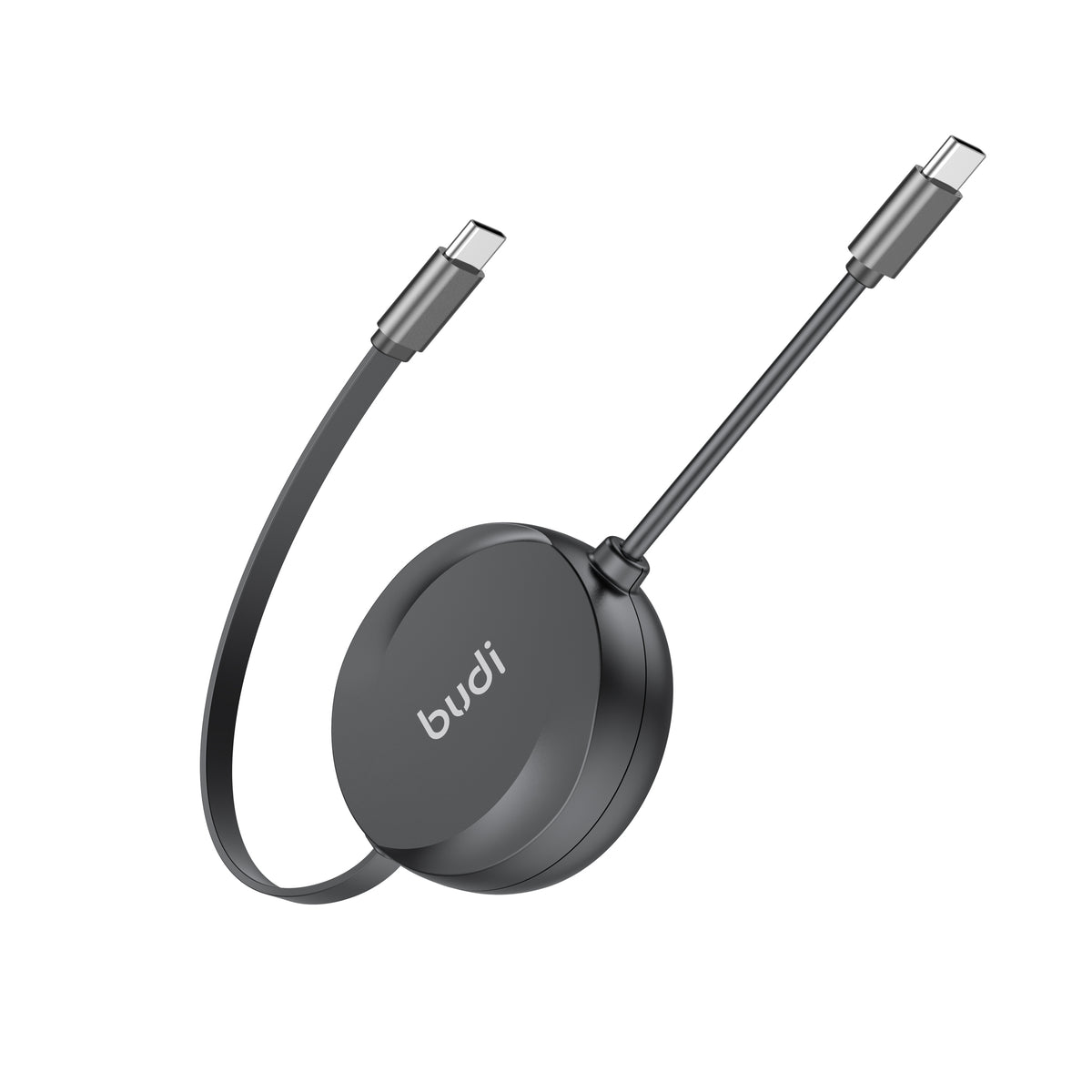 Budi USB-C to USB-C Charging Cable, 65W, 1m, Black (DC257TT10B)