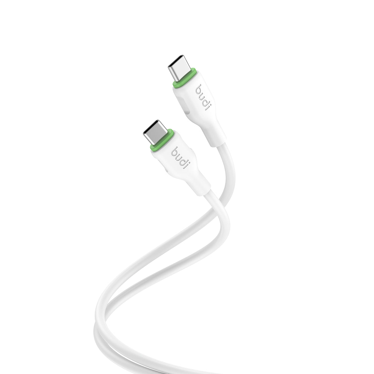 Budi USB-C to USB-C Charging Cable, 65W, 3m, White (DC261TT30W)