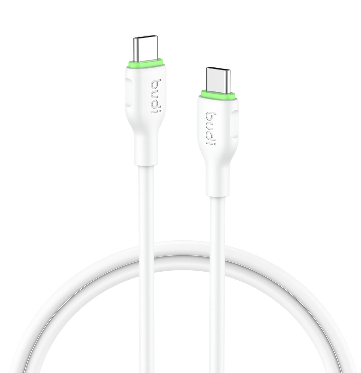 Budi USB-C to USB-C Charging Cable, 65W, 3m, White (DC261TT30W)