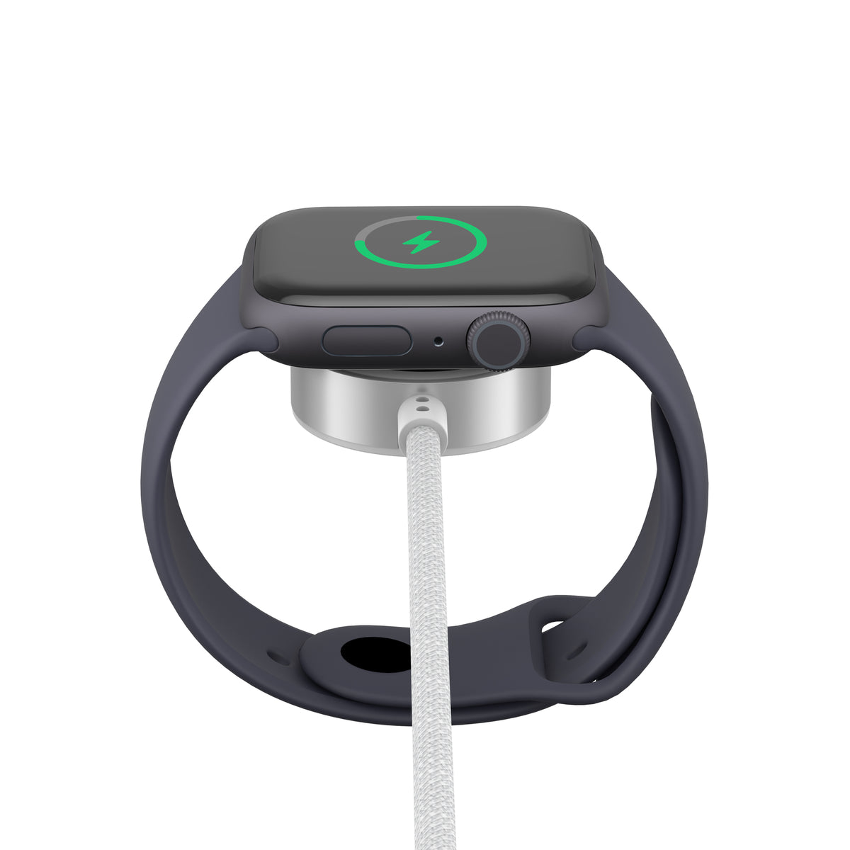 Budi 2-in-1 USB-C Cable with Apple Watch Charger, 100W, 1.5m, White (DC275TT15W)
