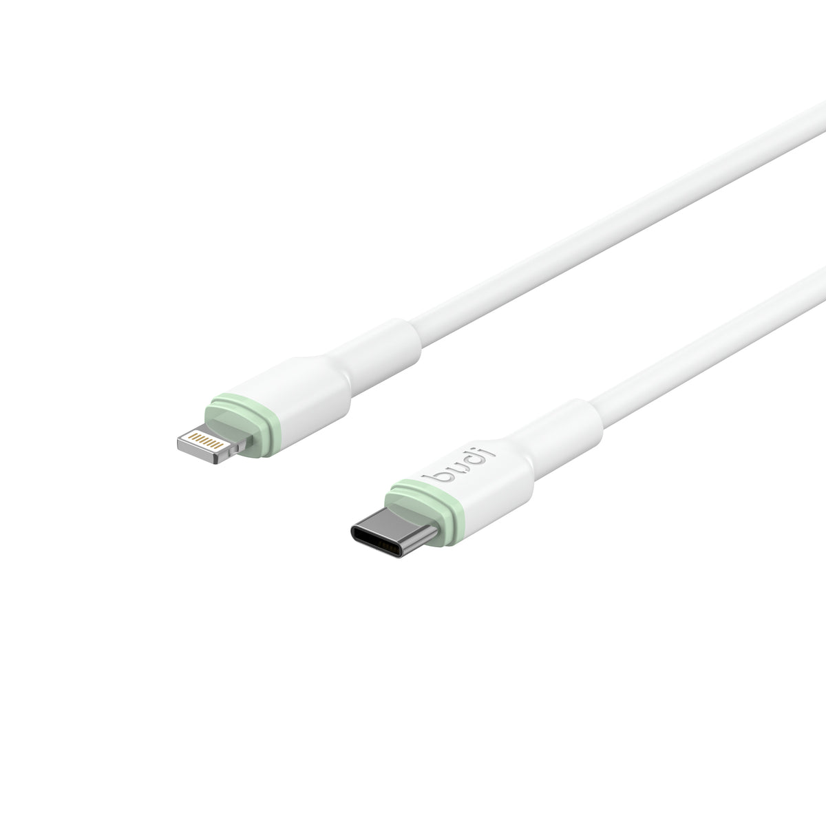 Budi USB-C to Lightning Charging Cable, 27W, 1m, White (DC277TL10WS)