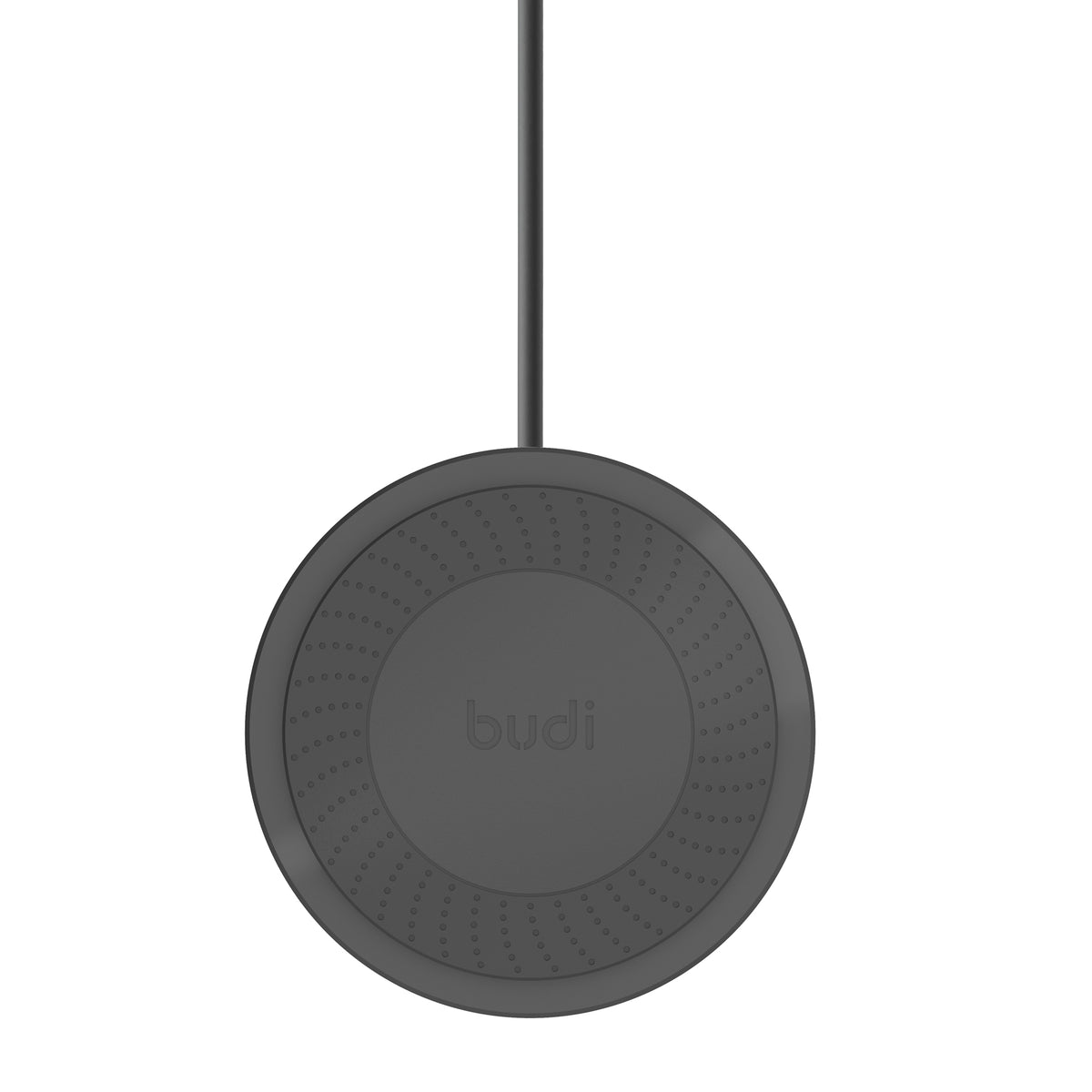 Budi USB-A to USB-C Wireless Charger, 15W, 1m, Black (WL3000B)