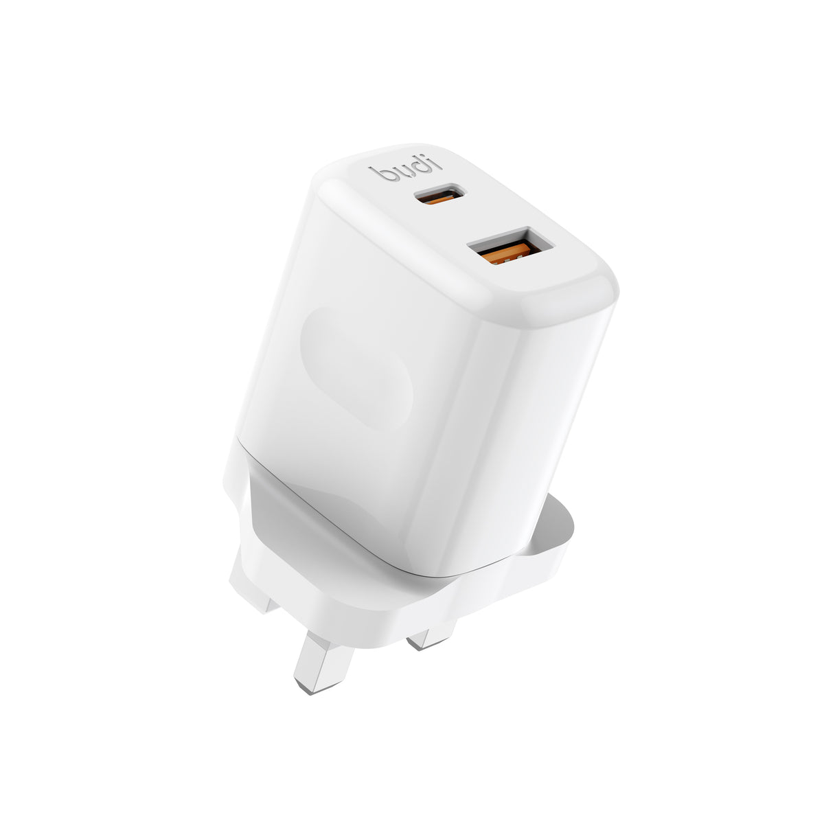 Budi USB-C to USB-C Wall Charger, 30W, 1.2m (AC306ETTW)
