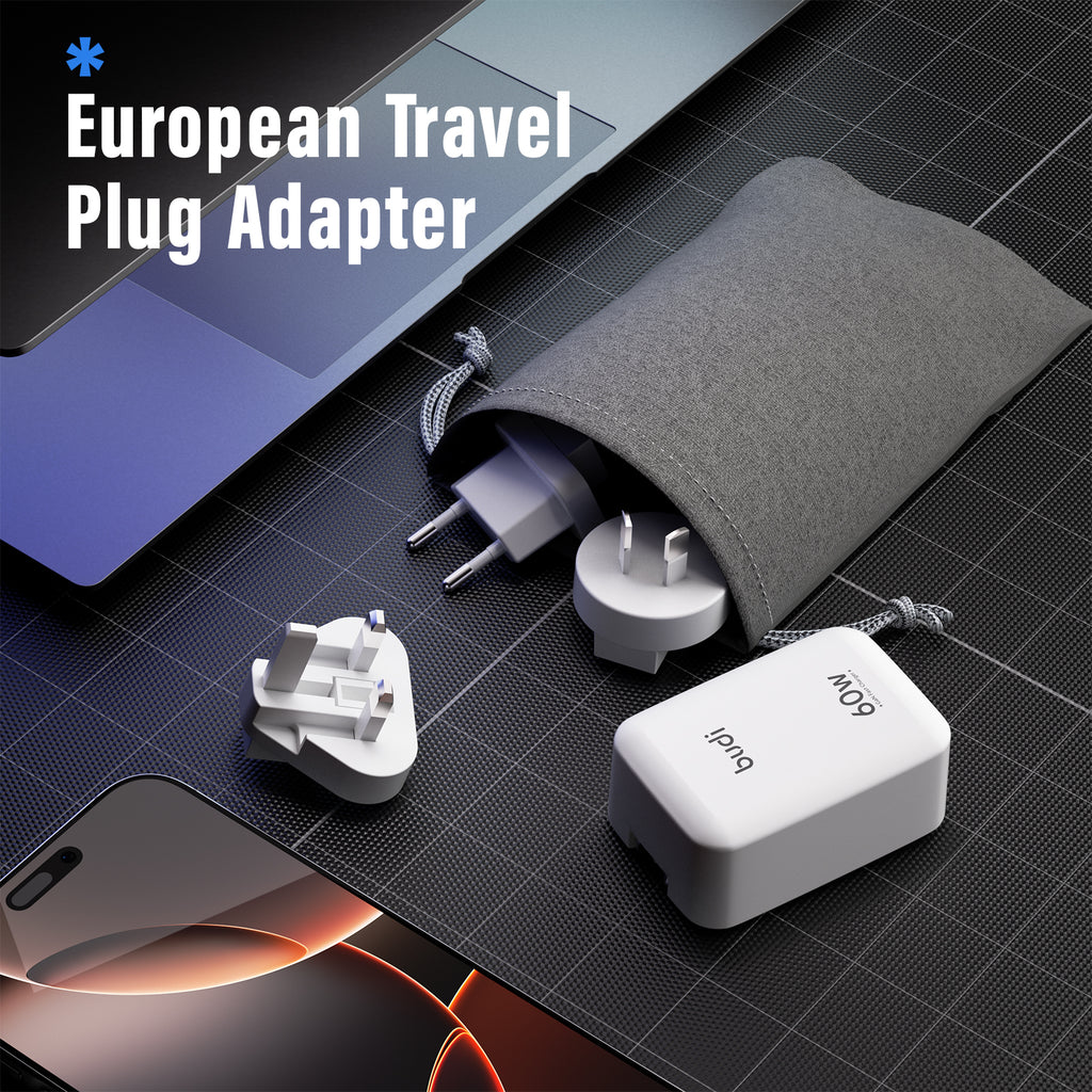 Budi Wall Charger, 60W (AC319W)