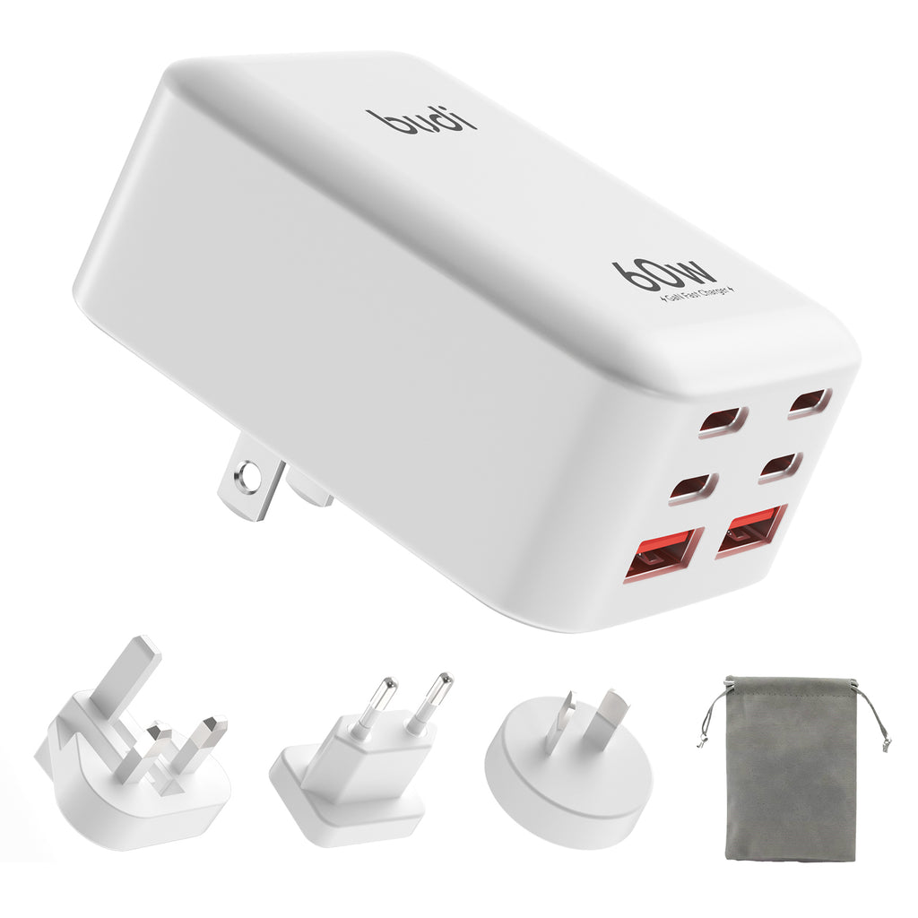 Budi Wall Charger, 60W (AC319W)