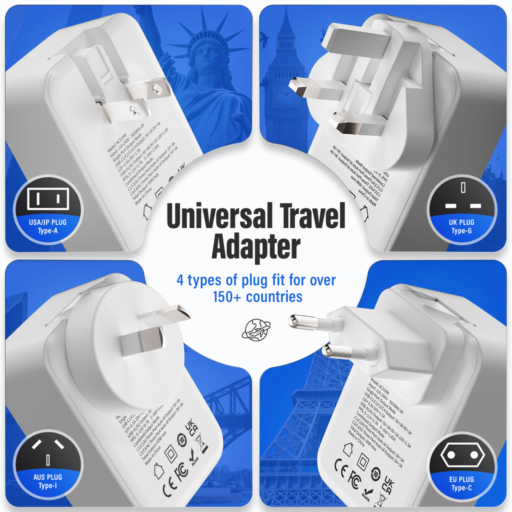 Budi Wall Charger, 60W (AC319W)