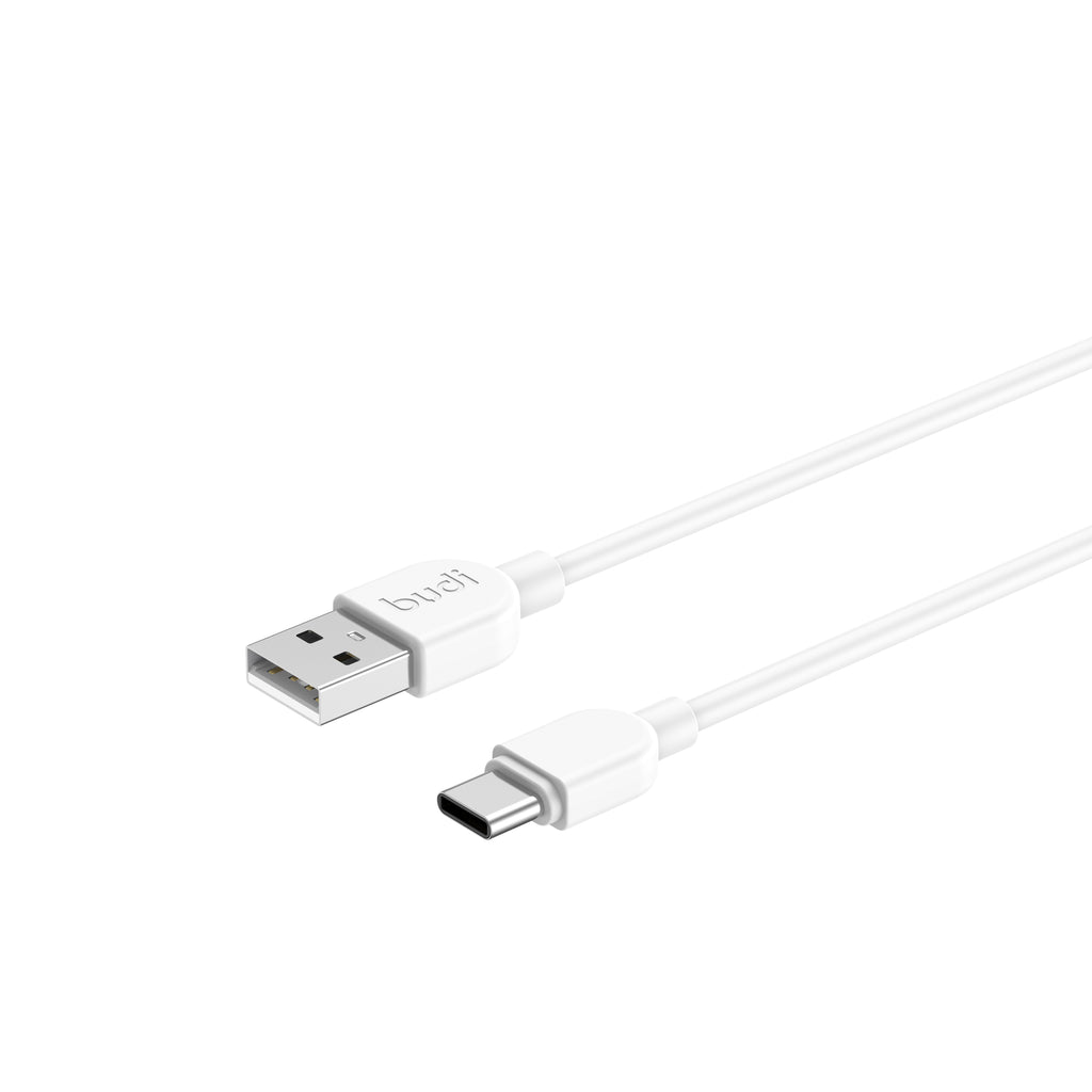 Budi USB-A to USB-C Wall Charger, 12W, 1m (AC356ET10W)