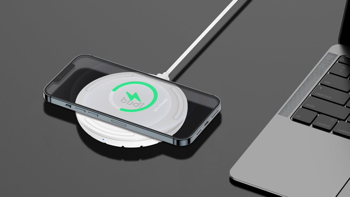 Budi USB-C to USB-C Wireless Charger, 15W, 1.2m (WL3600B)