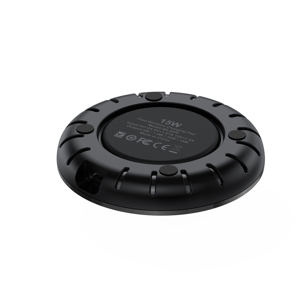 Budi USB-C to USB-C Wireless Charger, 15W, 1.2m (WL3600B)