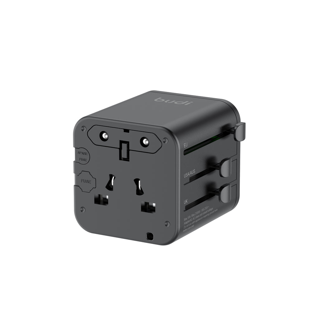 Budi Universal Travel Adapter (AC363B)