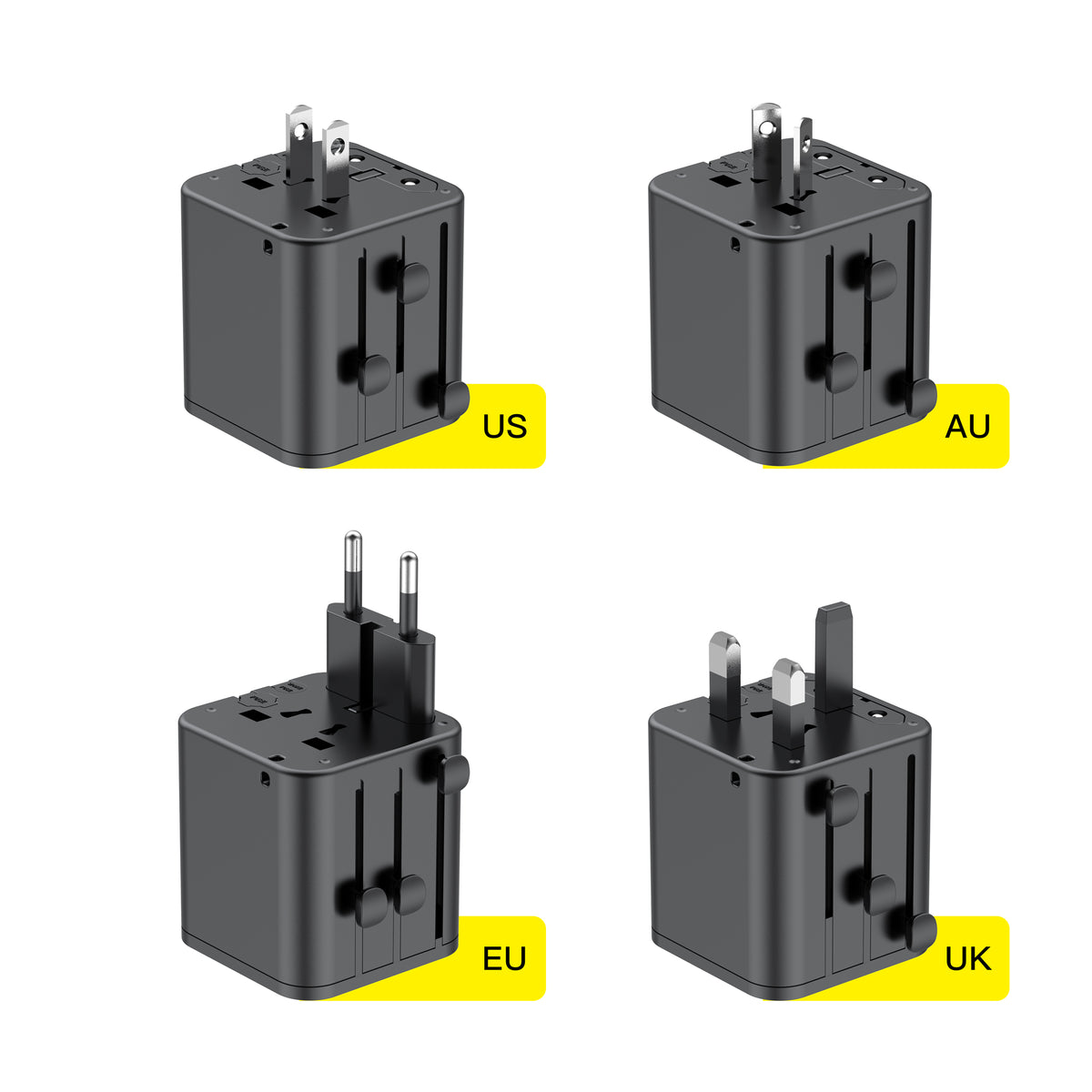 Budi Universal Travel Adapter (AC363B)