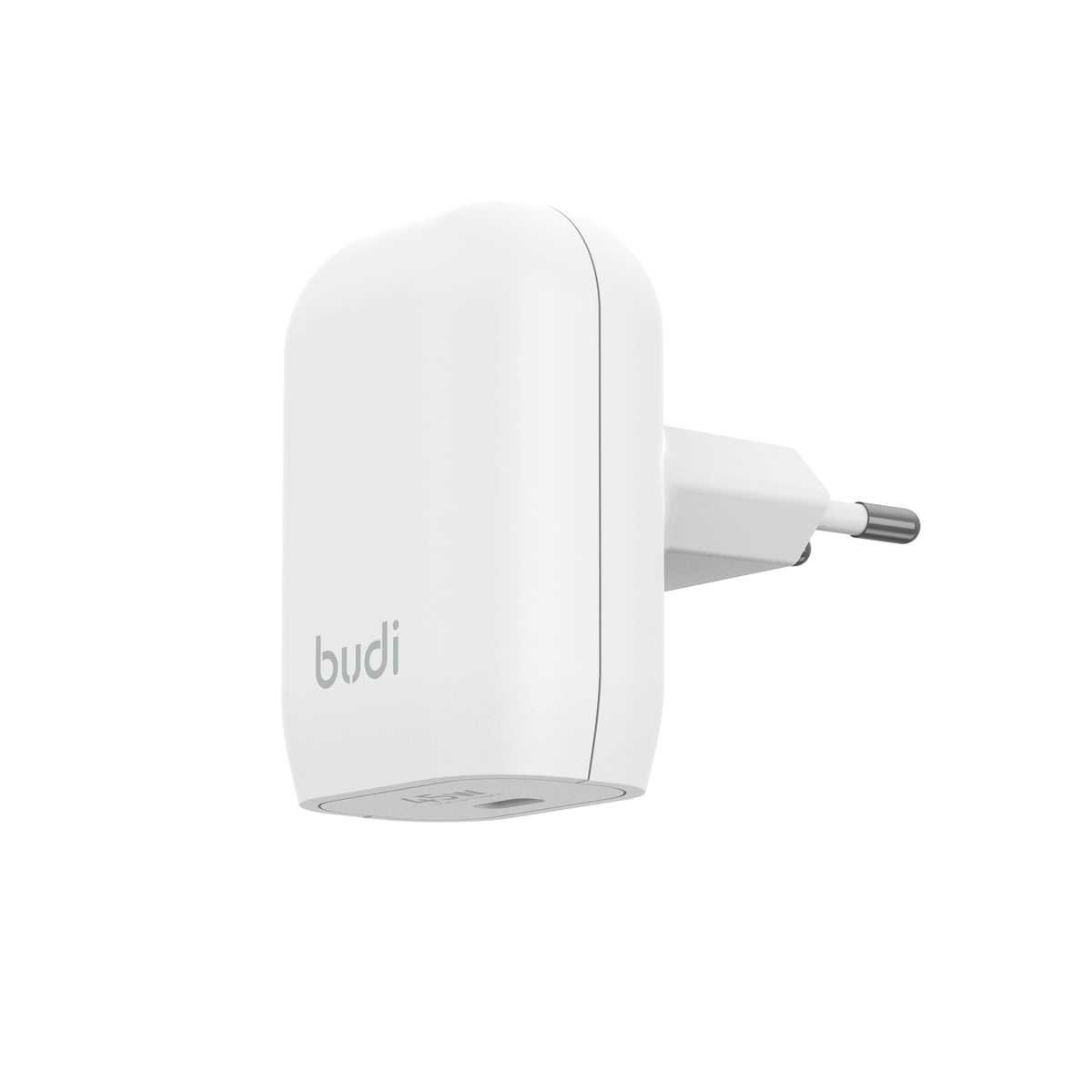 Budi USB-C to USB-C Wall Charger, 45W, 1m, White (AC370ETTW)