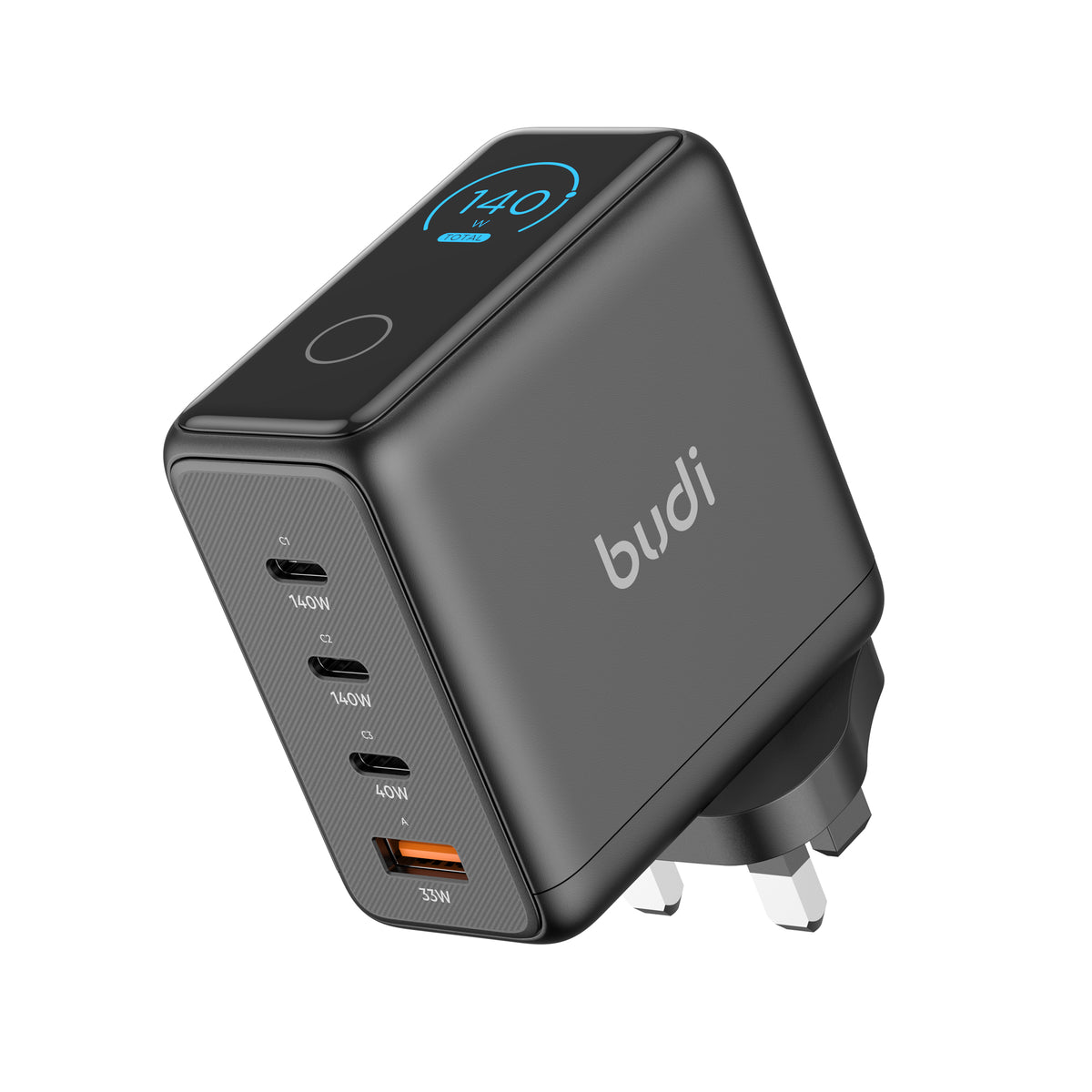 Budi Wall Charger, 140W (AC372B)