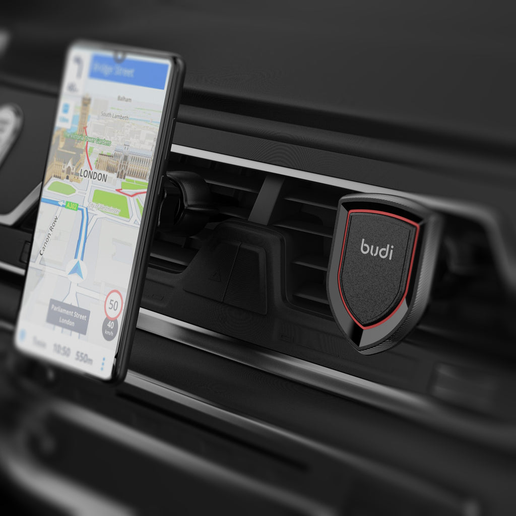 Budi Car Mount, Black (CM521B)