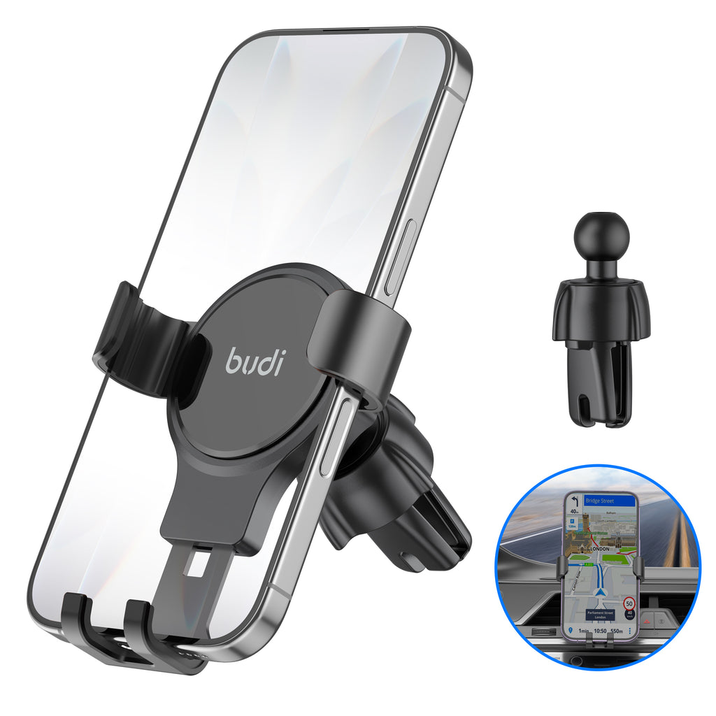 Budi Car Mount, Black (CM557B)