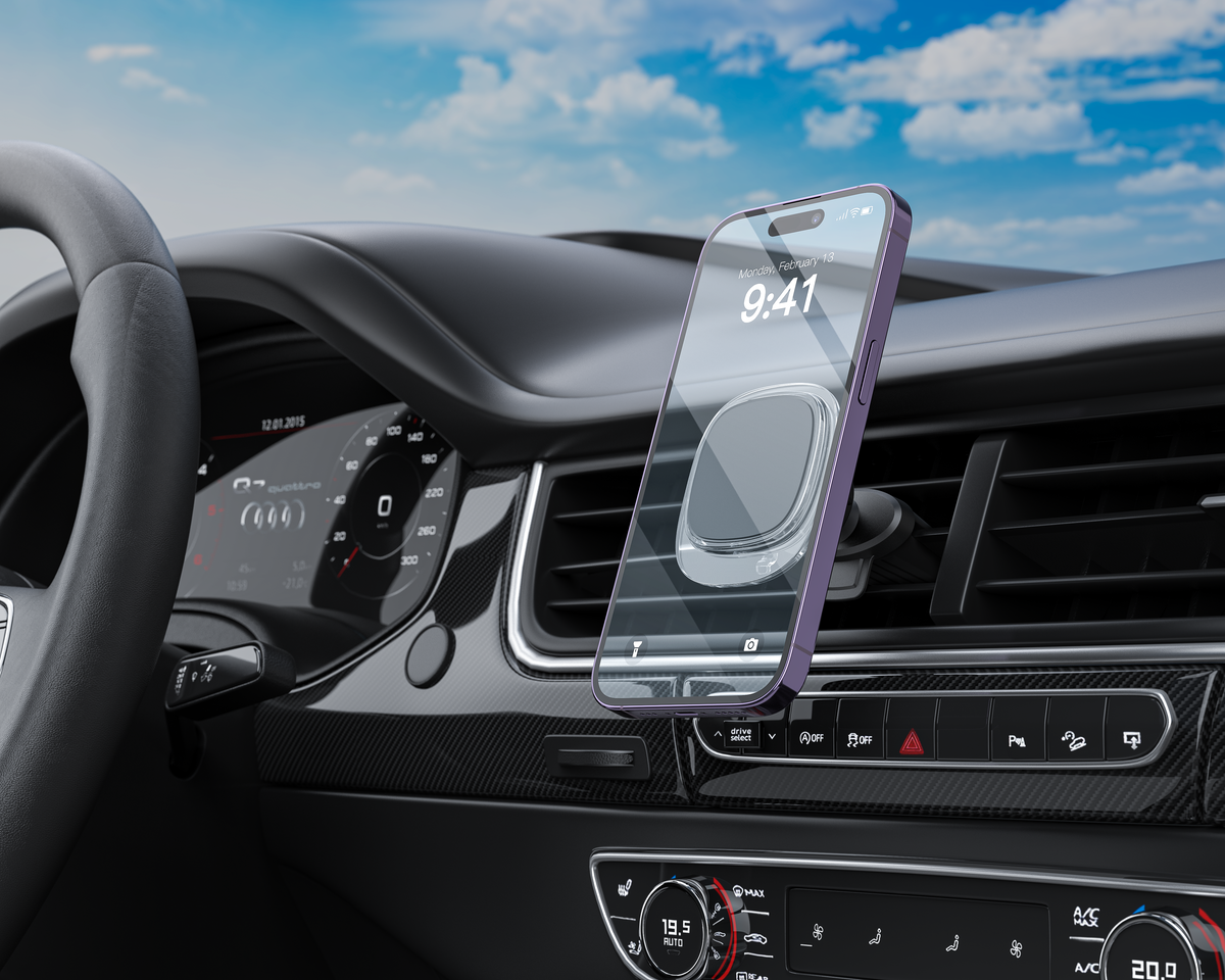 Budi Car Mount, Black (CM559B)