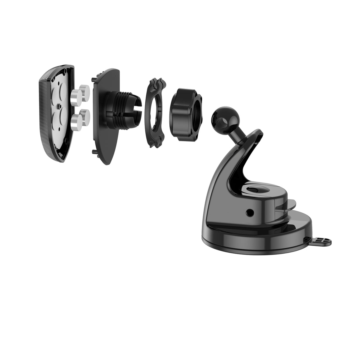 Budi Car Mount, Black (CM572B)