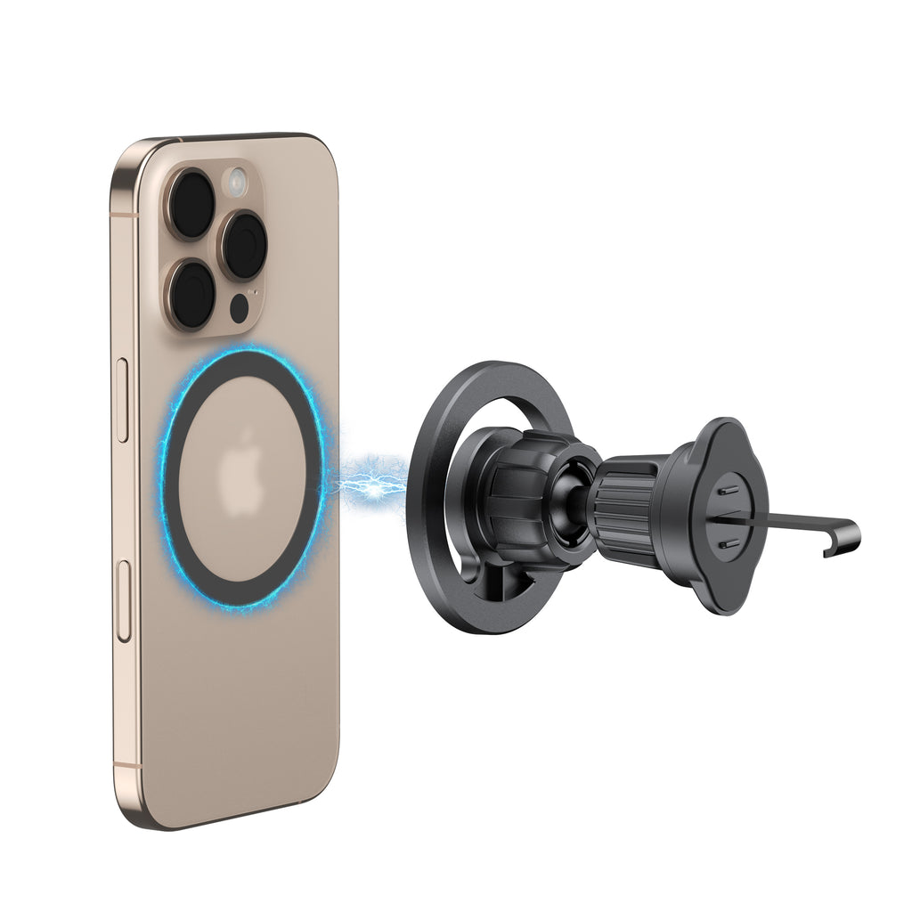 Budi 2-in-1 Car Mount, Black (CM588B)
