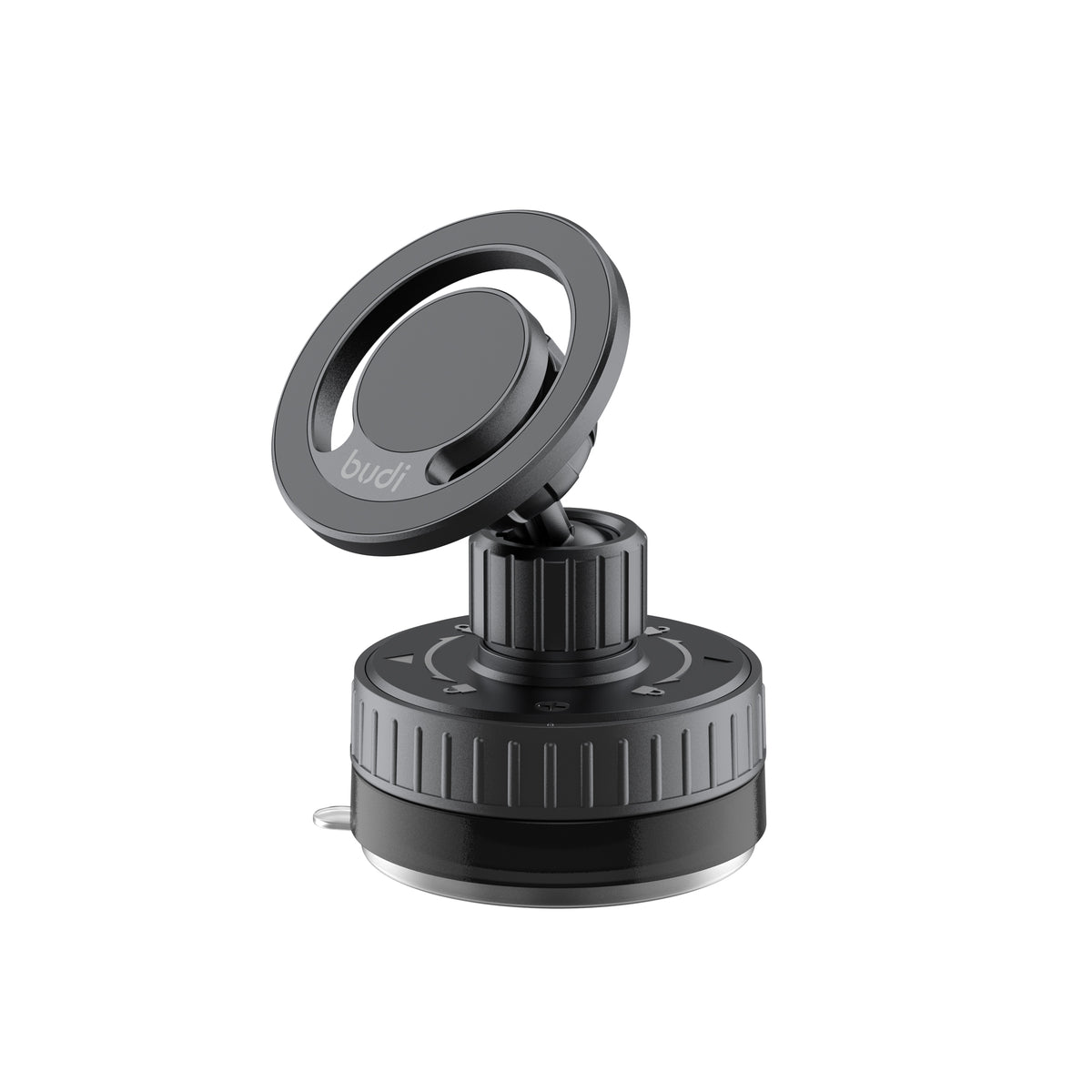 Budi 2-in-1 Car Mount, Black (CM589B)