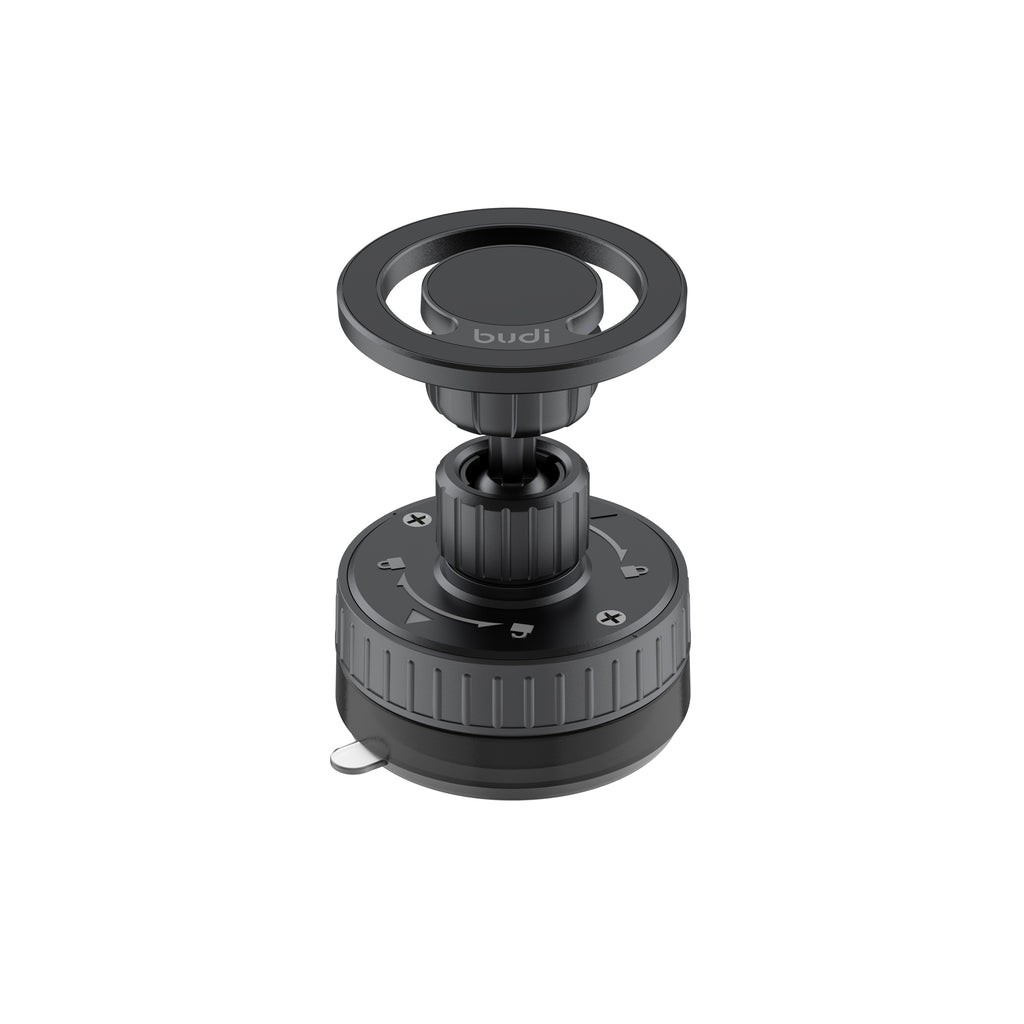 Budi 2-in-1 Car Mount, Black (CM589B)